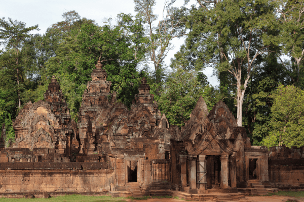Banteay Srei Tempel in Kambodscha