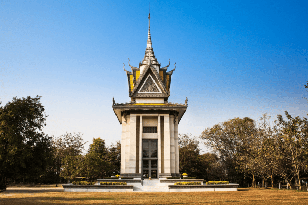Killing Fields von Choeung Ek in Kambodscha