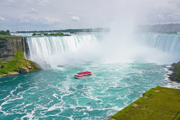 Niagarafälle: Ein atemberaubendes Naturwunder in Kanada Niagarafälle in ihrer vollen Pracht