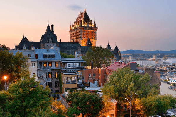 Alt-Québec, Québec City: Ein Hauch von Europa in Nordamerika Historische Altstadt von Québec City