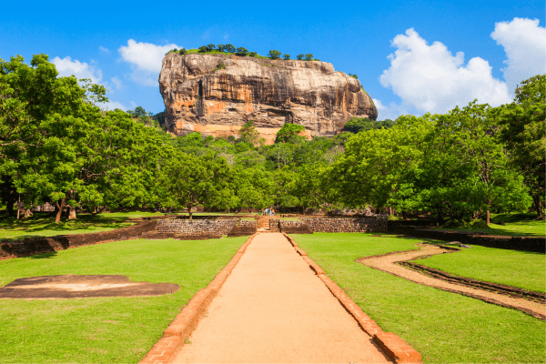 Sigiriya-Felsen