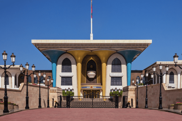 Sultanspaläste in Oman